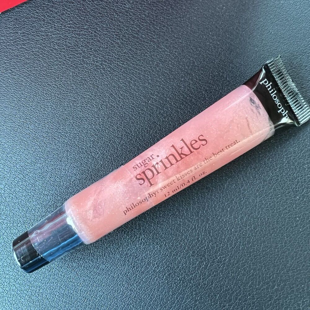 Philosophy SUGAR SPRINKLES Lip Gloss High Shine High Flavor .4oz 12ml SEALED